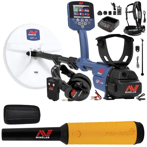 Minelab Gpz 7000 All Terrain Gold Metal Detector With Pro Find 15 Pinp