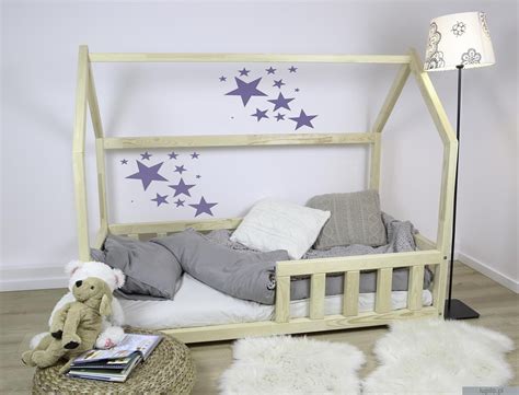 Seitenschläfer werden im taillenbereich gut von latexmatratzen gestützt. Bett HAUS Montessori Classic 190x90 cm LUPILO - łóżka ...