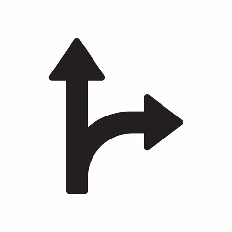Arrow Direction Map Road Sign Icon Download On Iconfinder