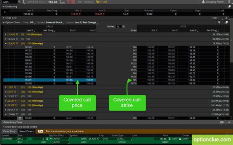 Thinkorswim Covered Call Screener
