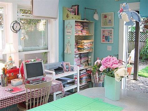 35 Good Colourful Organizing Sewing Room Ideas For Inspiration Page