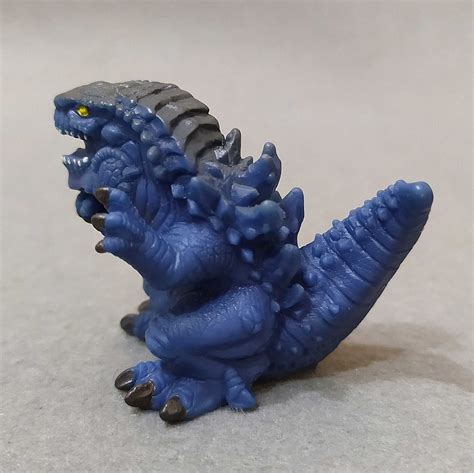 Sd Godzilla 1998 Shokugan Soft Vinyl Figure Finger Puppet Bandai