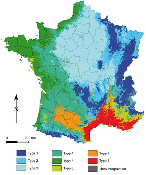 Les Types De Climats En France Une Construction Spatiale