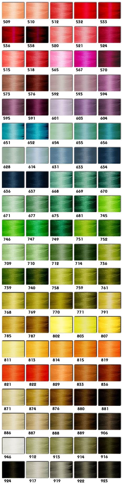 Threadelight Rayon Machine Embroidery Threads Kit 100 Colors In 2020