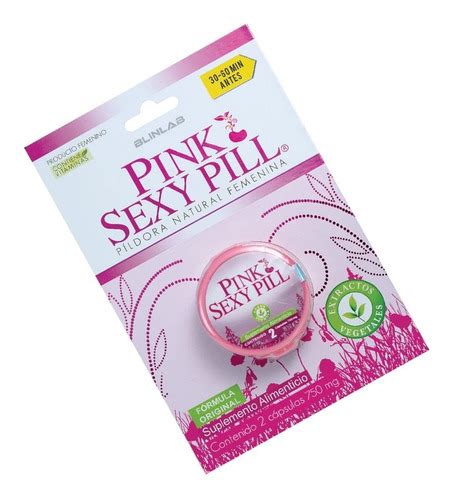 Pink Sexy Pill Píldora Natural Femenina 2 Cápsulas 750 Mg Meses Sin Intereses