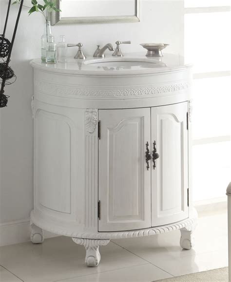 White Bathroom Vanity Single Sink Rispa