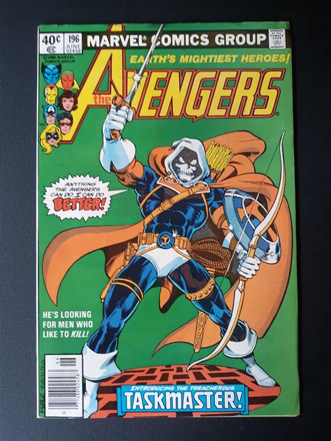 Avengers 196 First Appearance Of Taskmaster Ive Had This Gem In My