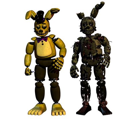 Springbonnie And Springtrap V10 Release By Torres4 On Deviantart