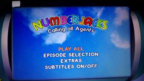 Dvd Menu Walktrough Numberjacks Calling All Agents Uk Dvd 2007 Youtube