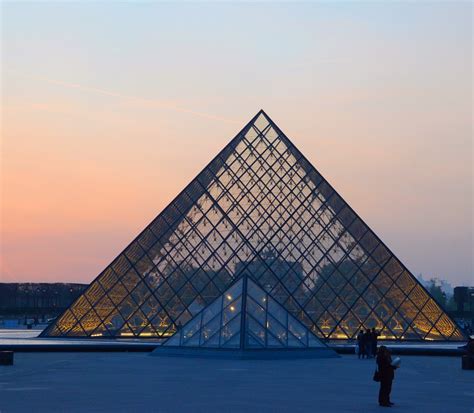 Paris And Beyond Pyramide Du Louvre City Daily Photo Theme Day