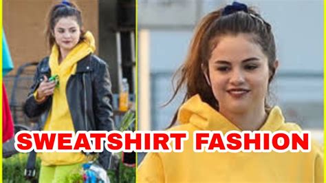 See How Stunning And Classy Does Selena Gomez Look In Sweatshirts