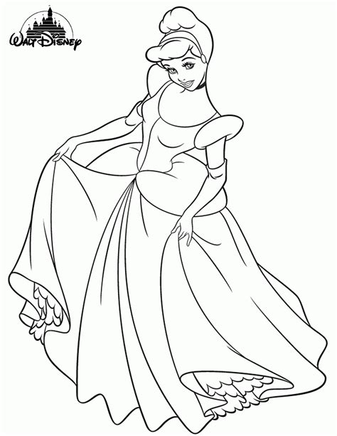 Explore 623989 free printable coloring pages for your kids and adults. Disney Princess Coloring Pages Cinderella - Coloring Home