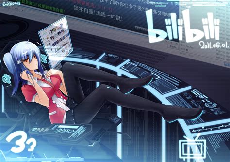 Download Bili Girl Anime Bili Bili Douga Hd Wallpaper