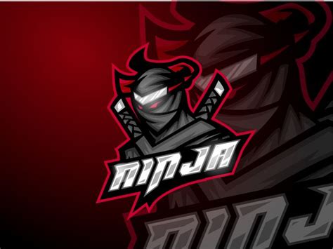 Ninja Esport Logo Ninja Logo Logo Design Photo Logo Design