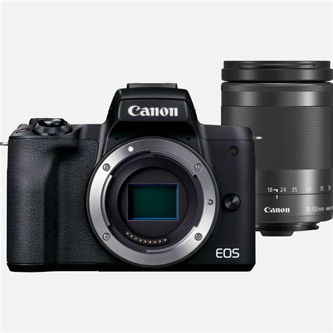 Fotocamera Mirrorless Canon Eos M50 Mark Ii Nero Obiettivo Ef M 18