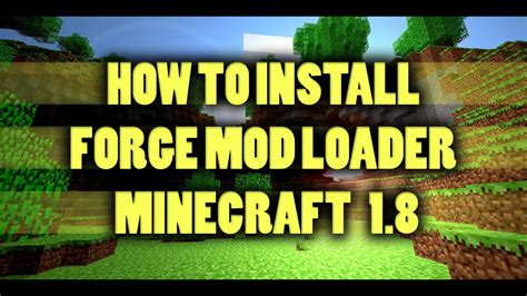 We did not find results for: How To Install Minecraft Forge Mod Loader (Minecraft 1.8 ...