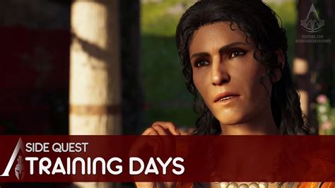 Assassin S Creed Odyssey Gameplay Walkthrough Side Quest Training