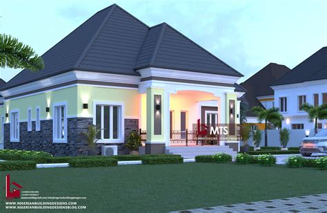 3 Bedroom Bungalow House Plan In Nigeria