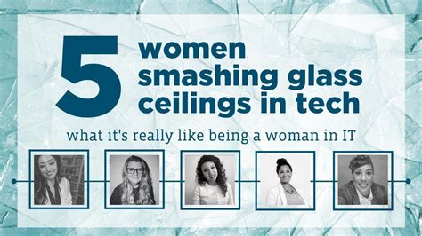 5 Women Smashing Glass Ceilings In Tech International Womens Day 2021 Comptia Technology