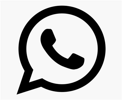 Whatsapp Black Color Icon Png Image Free Download Searchpng Whatsapp