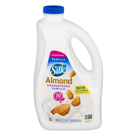 Save On Silk Almond Vanilla Almond Milk Unsweetened Order Online
