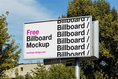 Free City Billboard Mockup Mockups Design