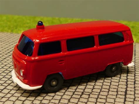Modellspielwaren Reinhardt Wiking Vw T Feuerwehr Bus Rot
