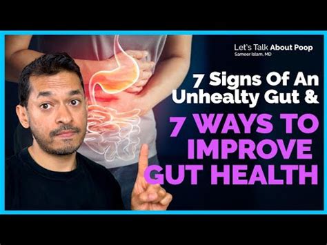 Signs Of Unhealthy Gut And How To Improve Gut Health Youtube