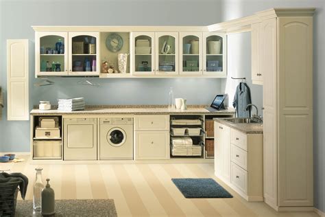This 23.75 inch wall cabinet provides added storage in a transitional door style to complement any room. 10 Stellar Laundry Room Designs by Closet Factory