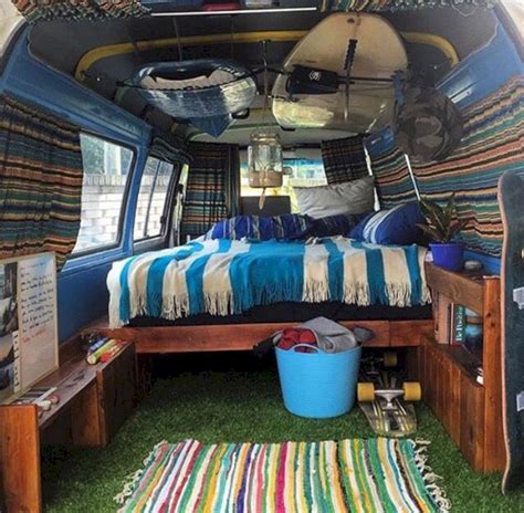 Marvelous 30 Super Cool Mini Van Camper Ideas For Fun Summer Holiday