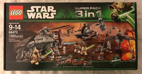 Lego Star Wars 66473 Super Pack 3 In 1 75015 75016 75019 Factory