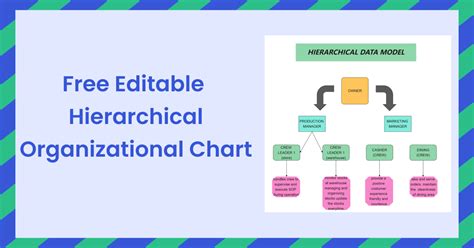Free Editable Hierarchical Organizational Chart Examples Edrawmax Online
