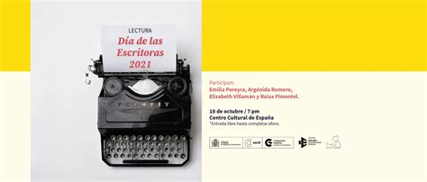 Día De Las Escritoras 2021 Cce Santo Domingo