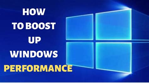 How To Speed Up Windows 10 Performance 2019 Make Faster Windows 10