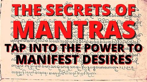 Secrets Of Mantra And Manifestations How Does Mantra Work It S