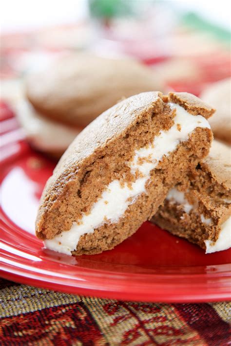 Gingerbread Whoopie Pies Baking Beauty