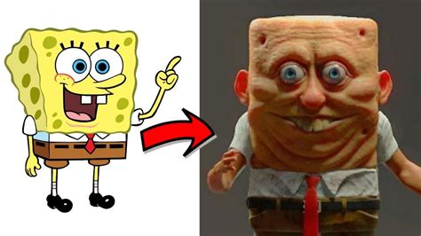 Spongebob Squarepants Characters In Real Life Moviesgamesbeyond