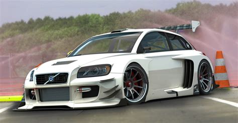 Volvo C30 ‘racer Envisaged By Swedens Vizualtech