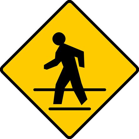 Pedestrianwalkwaysidewalkroad Signroadsign Free Image From