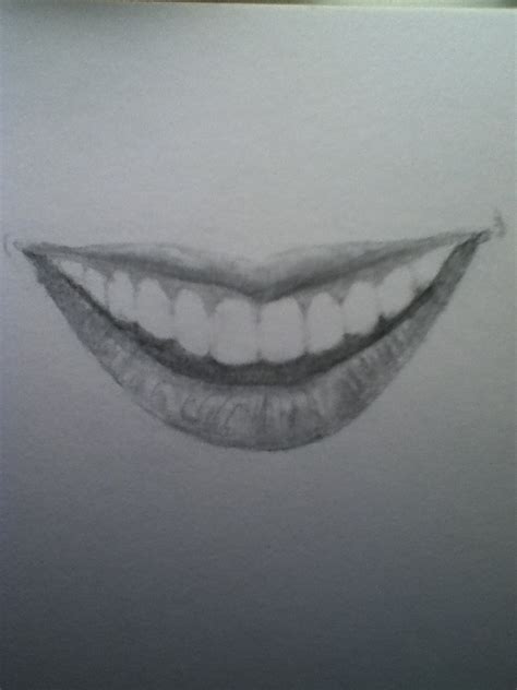 How To Draw Lips With Teeth Bc Guides In 2021 Lips Drawing