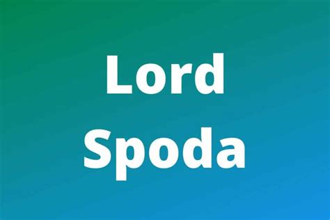 Lord Spoda Net Worth Nicoles Age And Youtube Earnings Work With Joshua