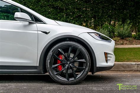 Tss 22 Tesla Model X Long Range And Plaid Wheel And Tire Package Set O