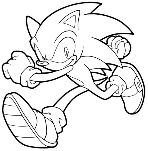 Desenhos De Sonic Para Colorir Como Fazer Em Casa Em 2020 Páginas