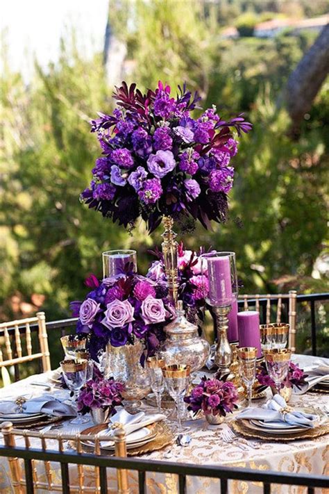 20 Deep Purple Wedding Ideas Pics Evainthefashionland