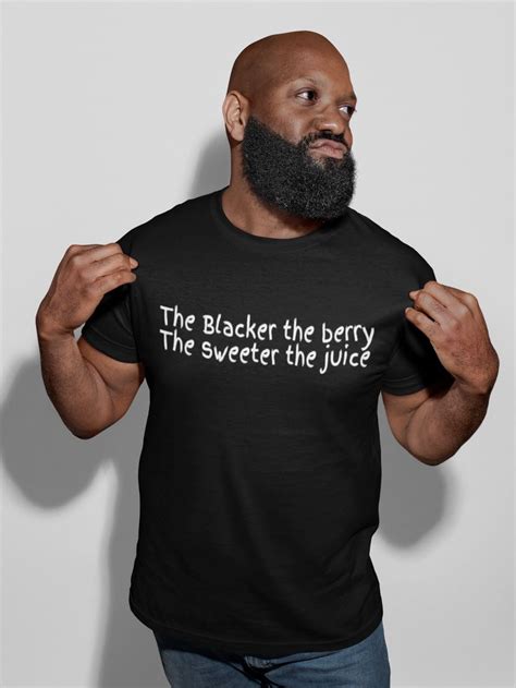 The Blacker The Berry Mens Graphic T Shirt