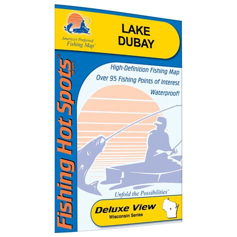 Lake Dubay Fishing Map Marathonportage Co
