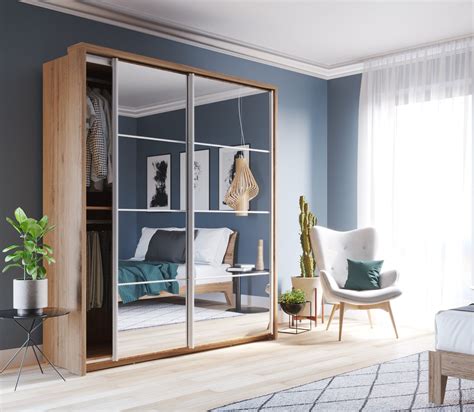 Sliding doors sliding doors require a floor track as well as a top track with rollers for the doors to slide on. Arti 17 Shetland Oak 2 Sliding Door Mirror Wardrobe 180cm ...