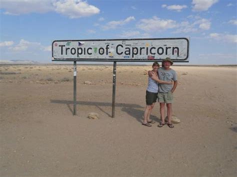 The tropic of capricorn, or southern tropic, is one of the the tropic of capricorn is so named because about 2,000 years ago the sun was entering the constellation capricornus new caledonia, french island territory rockhampton, queensland, australia great dividing range, queensland. Tropic of Capricorn Sign (Solitaire) - 2021 All You Need ...