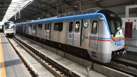metro services flagged off on 11 km green line stretch of hyderabad metro rail india s first