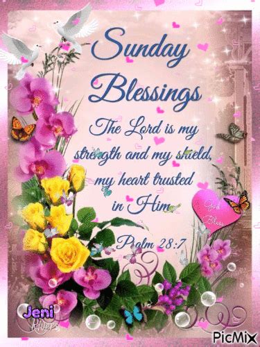 Psalm 287 Sunday Blessings Pictures Photos And Images For Facebook